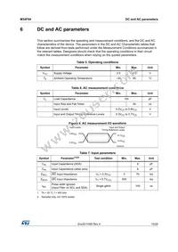 M34F04-WMN6TP Datasheet Page 19