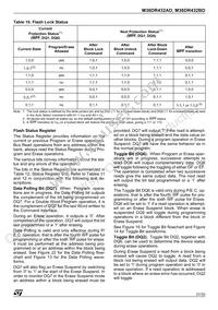 M36DR432AD10ZA6T Datasheet Page 21