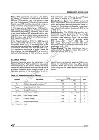 M36W432T85ZA6T Datasheet Page 21