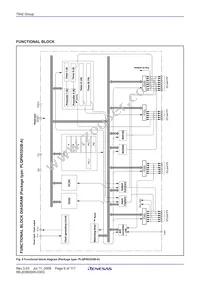 M37542F4GP#U0 Datasheet Page 8