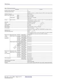 M37542F8GP#U0 Datasheet Page 7