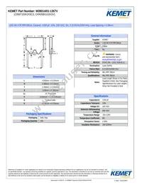 M39014/01-1357V Datasheet Cover