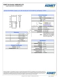 M39014/02-1270 Datasheet Cover