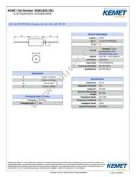 M39014/05-2061 Datasheet Cover