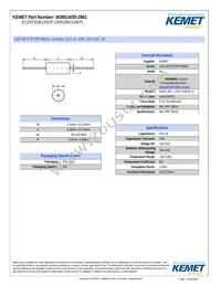 M39014/05-2861 Datasheet Cover