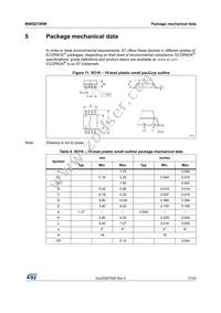 M40SZ100WMQ6E Datasheet Page 17