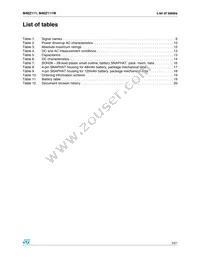 M40Z111WMH6E Datasheet Page 3