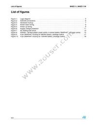 M40Z111WMH6E Datasheet Page 4