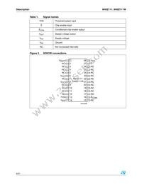 M40Z111WMH6E Datasheet Page 6