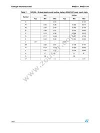 M40Z111WMH6E Datasheet Page 16