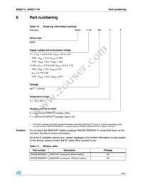 M40Z111WMH6E Datasheet Page 19