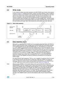 M41ST85WMH6TR Datasheet Page 17