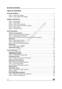 M41ST85YMX6 Datasheet Page 2