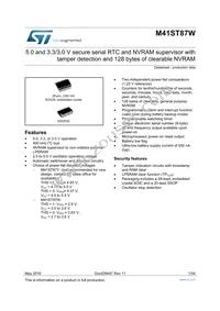 M41ST87YMX6TR Datasheet Cover