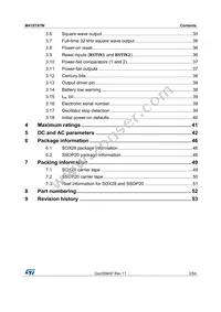 M41ST87YMX6TR Datasheet Page 3