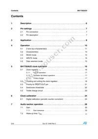 M41T00AUDD1F Datasheet Page 2