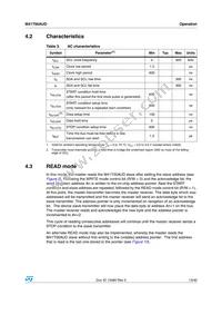 M41T00AUDD1F Datasheet Page 13