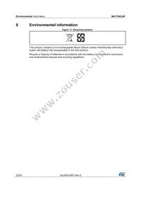 M41T00CAPPC1 Datasheet Page 22