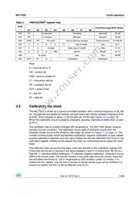 M41T00SM6E Datasheet Page 13