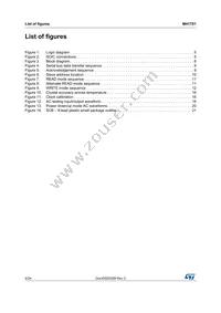 M41T01M6F Datasheet Page 4
