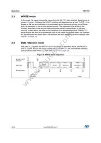 M41T01M6F Datasheet Page 12