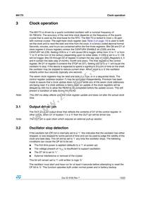M41T0DS6F Datasheet Page 13