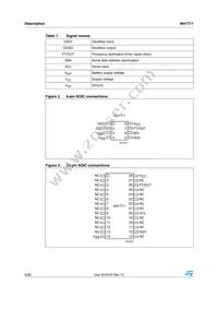 M41T11MH6E Datasheet Page 6