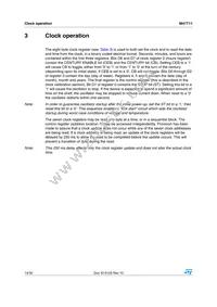 M41T11MH6E Datasheet Page 14
