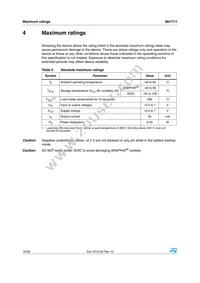 M41T11MH6E Datasheet Page 18