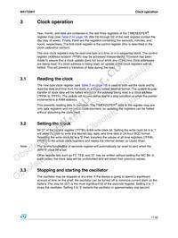 M41T256YMH7F Datasheet Page 17