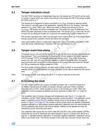 M41T256YMH7F Datasheet Page 19