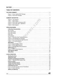 M41T256YMT7F Datasheet Page 2