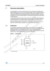 M41T56C64MY6E Datasheet Page 5