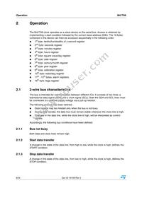 M41T66Q6F Datasheet Page 8