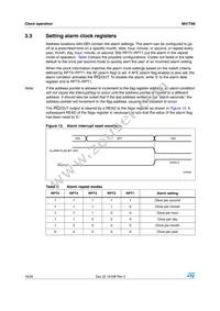 M41T66Q6F Datasheet Page 18