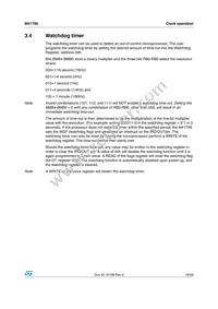 M41T66Q6F Datasheet Page 19