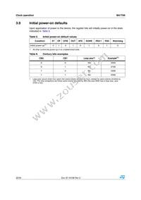 M41T66Q6F Datasheet Page 22