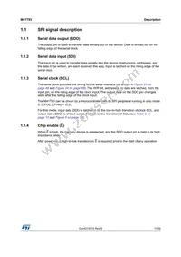 M41T93ZMY6E Datasheet Page 11