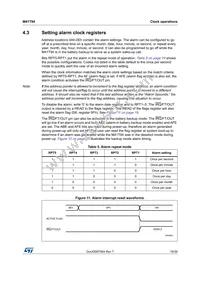 M41T94MQ6E Datasheet Page 19