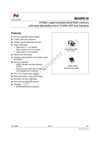 M45PE16-VMP6TG TR Datasheet Cover