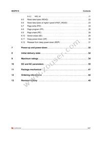 M45PE16-VMP6TG TR Datasheet Page 3