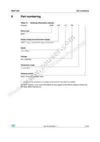 M48T128Y-70PM1 Datasheet Page 21