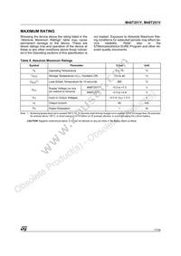 M48T251Y-70PM1 Datasheet Page 17