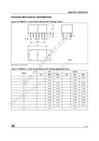M48T251Y-70PM1 Datasheet Page 21