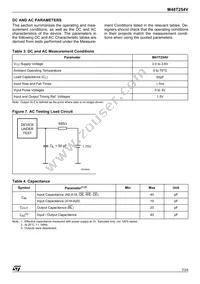 M48T254V-10ZA1 Datasheet Page 7