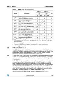 M48T37Y-70MH6F Datasheet Page 11