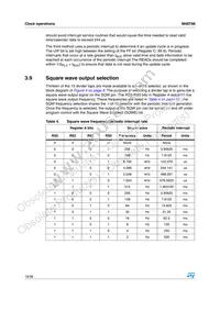 M48T86MH1F Datasheet Page 18