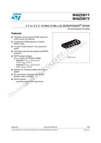 M48Z2M1Y-70PL1 Datasheet Cover