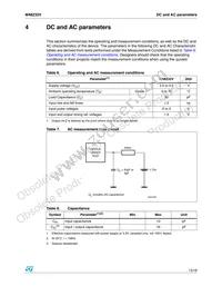 M48Z32V-35MT1E Datasheet Page 13