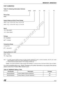 M48Z35AV-10MH6F Datasheet Page 19